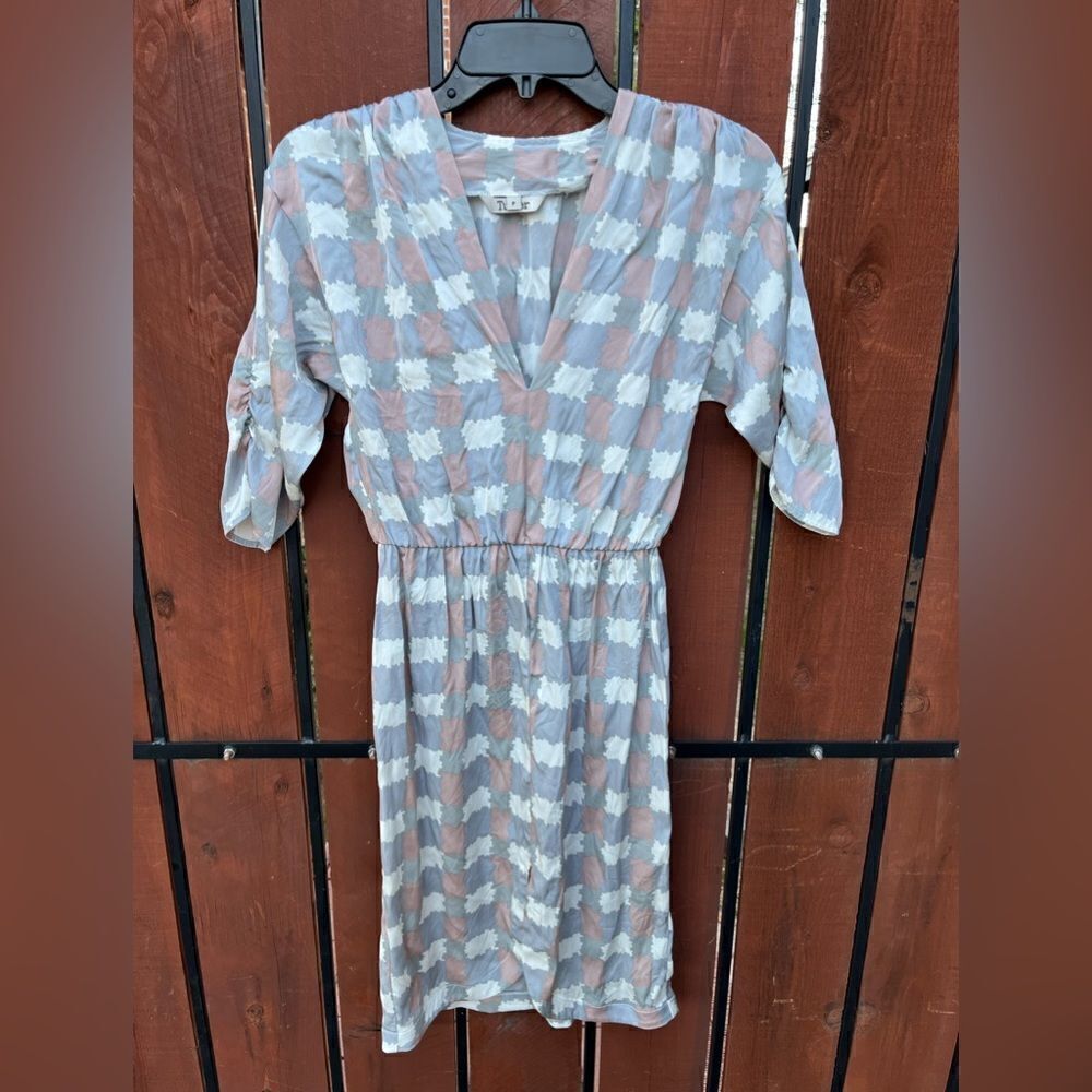 Tucker Silk Dress size Petite